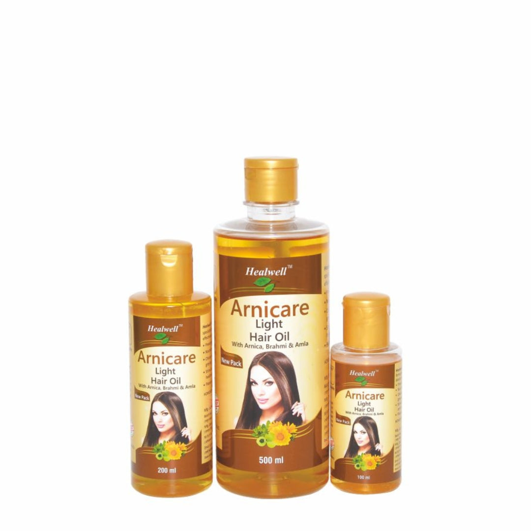 ARNICARE LIGHT HAIR OIL – Healwell Homeo Private Limited